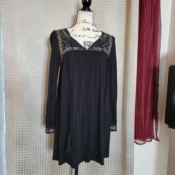 French Collection Black Sequins Tunic Top - Size XS - Picture 11 of 11